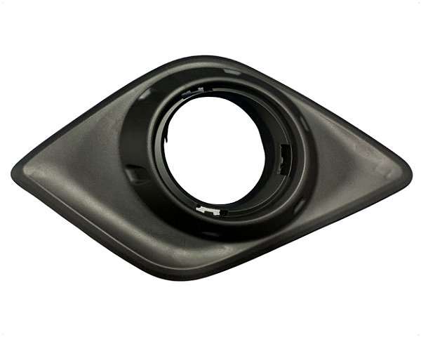 Moldura Grade Central Parachoque Dianteiro Com Furo Ld Passageiro para Hilux Pick Up 2016 / 2017