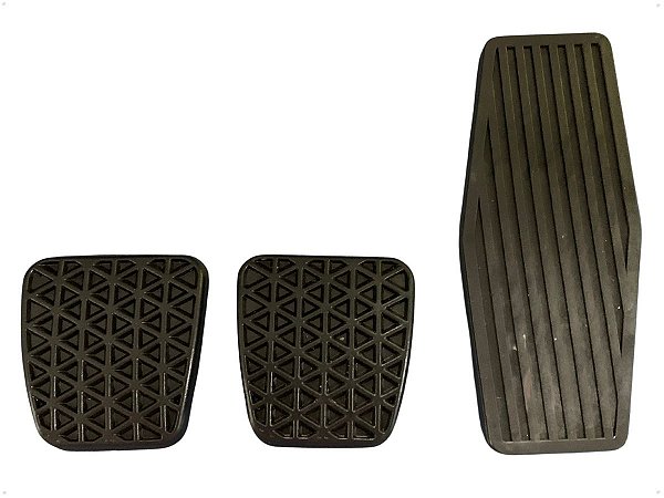 3 Sapata Pedal Borracha Freio Embreagem Acelerador para Astra Vectra Meriva Zafira