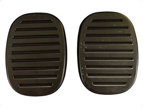 2 Sapata Capa Pedal Borracha Freio Embreagem Pra Palio Strada Mobi Fiorino G2 Mobi Cronos