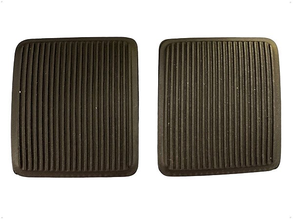 02 Sapata Borracha Pedal Freio Embreagem Para Ford Ranger de 1994 até 2012