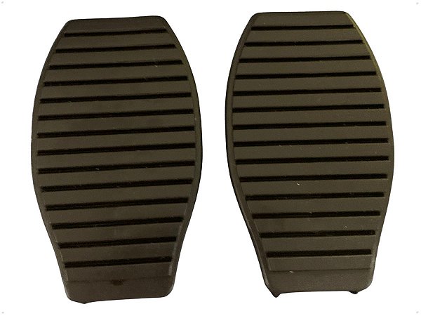 02 Sapata Borracha Pedal Freio Embreagem Para Fiat Linea / Punto de 2008 até 2016