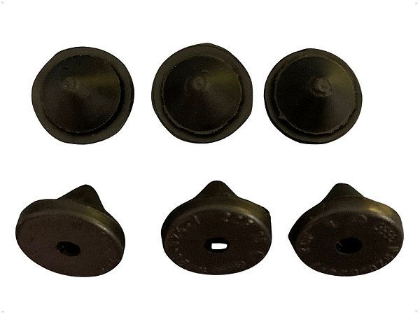 06 Tampão Borracha 10x1x12mm Vw 1994 Até 1999 Vw 2000
