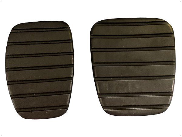 02 Sapata Capa Borracha Pedal Freio Embreagem Para Renault Master de 2014 em diante