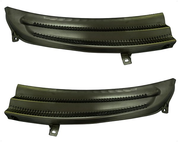 Kit Churrasqueira Grade Parabrisa Preto Ld / Le Para Corsa