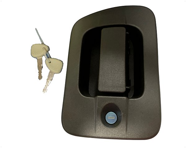 Maçaneta Puxador Porta Externa Com Chave Ld Passageiro Para Iveco Stralis Tector Cursor