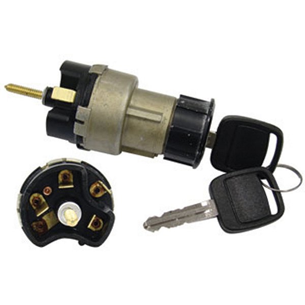 Cilindro de ignição c/ interruptor da Coluna da direção - C/chave 3235 - Ford Caminhões F100 F1000 F11000 F4000 Pick-Up C5AB11572C