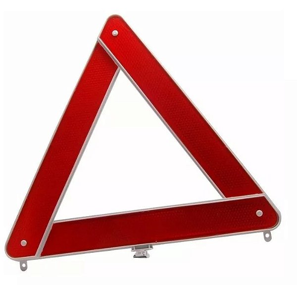 Triângulo Sinalização de segurança Acrílico - Simples Uso geral