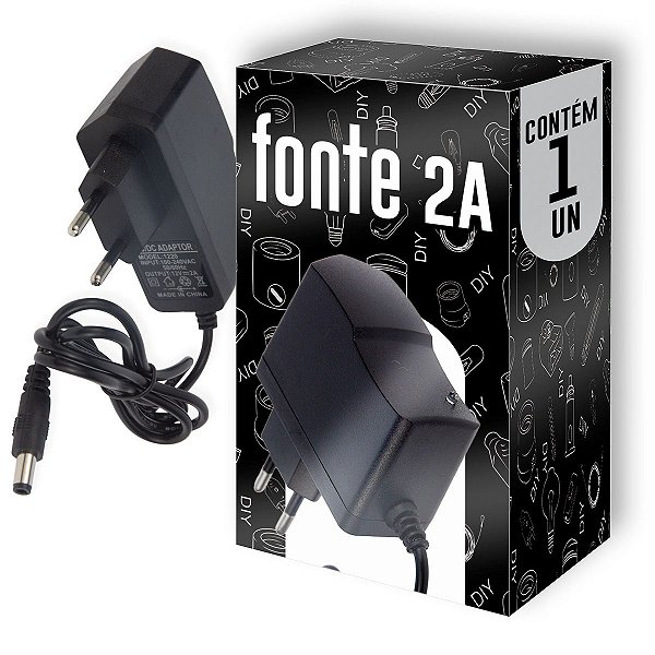 FONTE AUTOMATICA 12V - 2A - BIVOLT