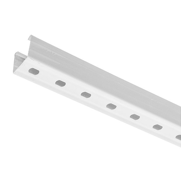 Trilho para luminária perfilado - BRANCO