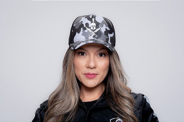 Boné New Trucker Camuflado
