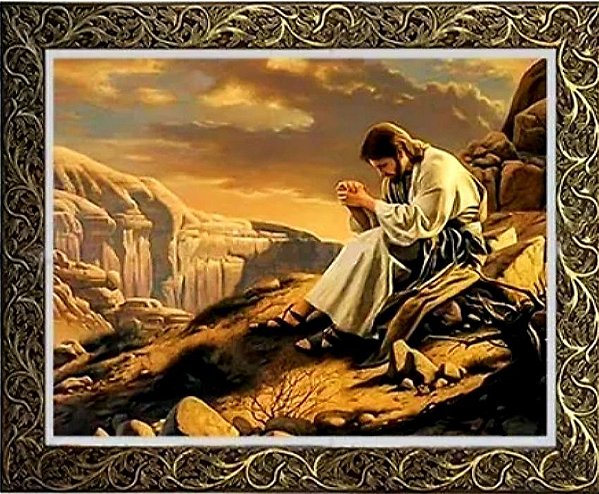 Quadro de Jesus Orante
