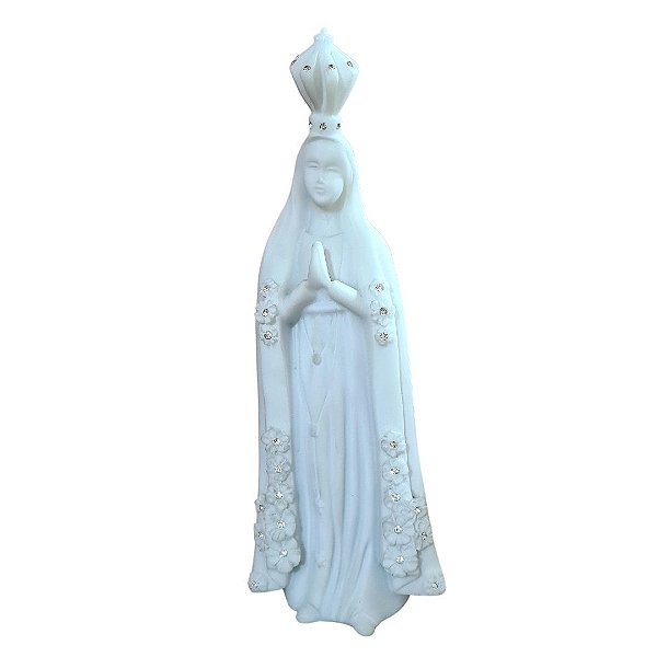 Nossa Senhora de Fátima Alures Branco 28cm