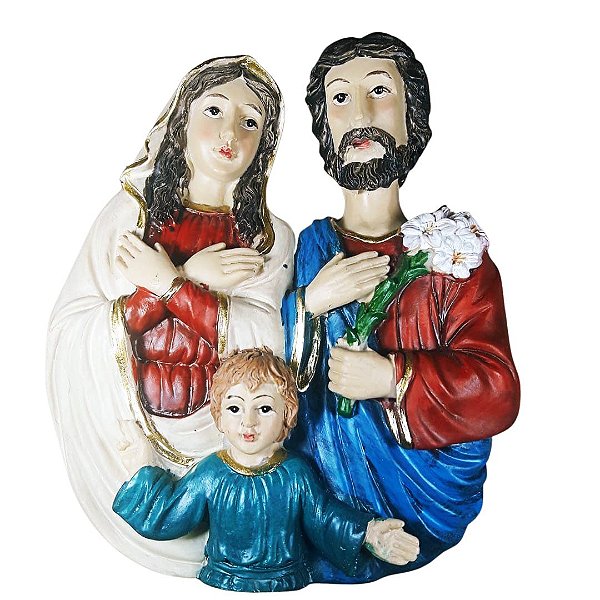 Sagrada Família Medalhão 13 cm
