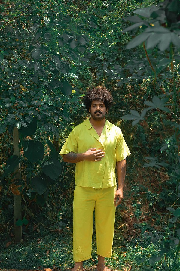 Calça Cropped Linho