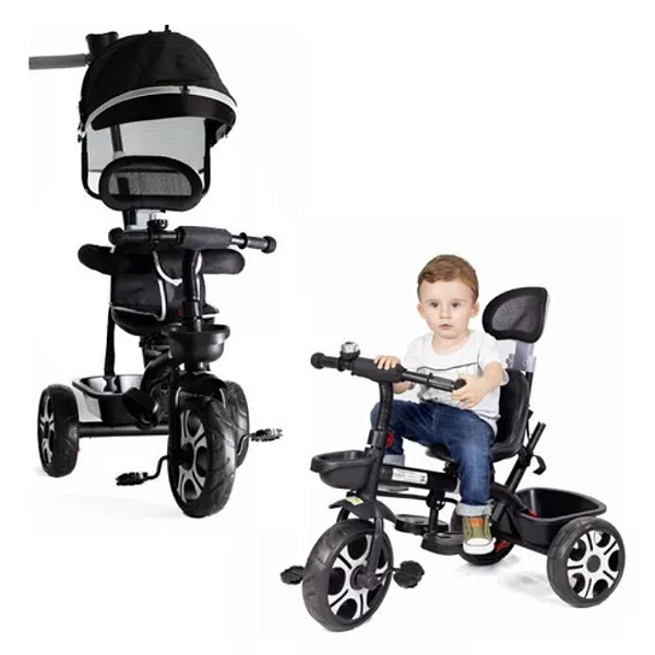 Triciclo Empurrador Bebê Infantil  2 em 1  Zupa - Baby Style