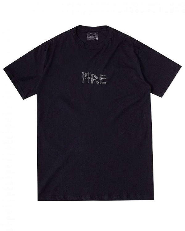 Camiseta Fire - Truck Screw (Preto)