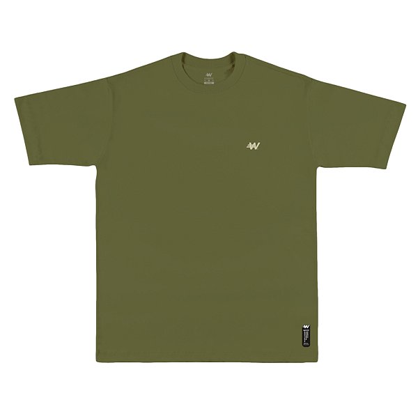 Camiseta Wanted – Flow (Verde Musgo)