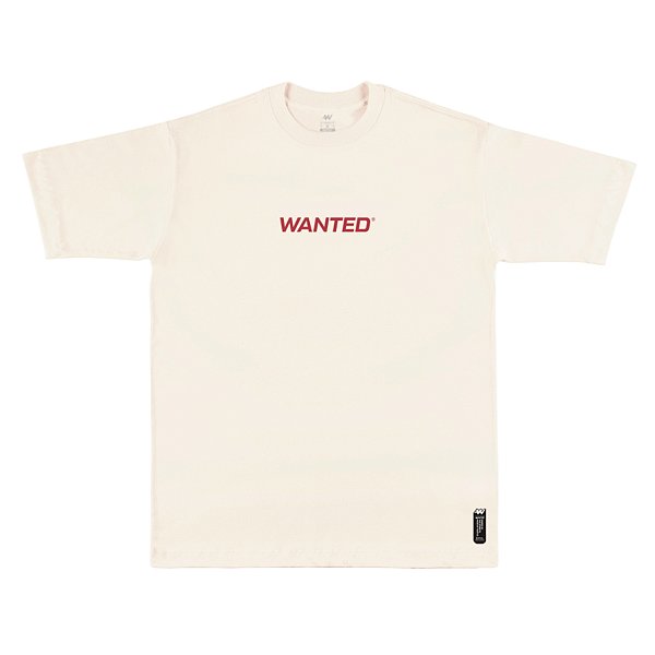 Camiseta Wanted – Plantão (Off White)