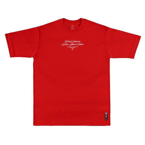 Camiseta Wanted – Tribute (Vermelho)