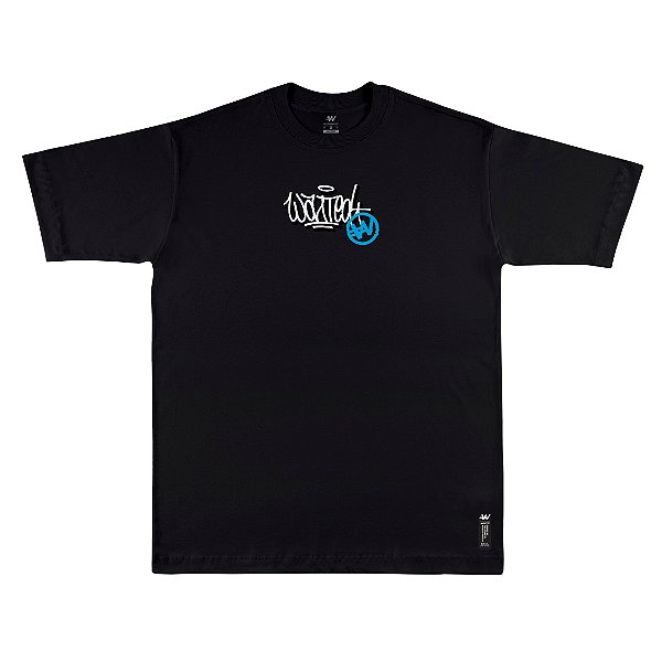 Camiseta Wanted – Chaves e Segredos (Preto)