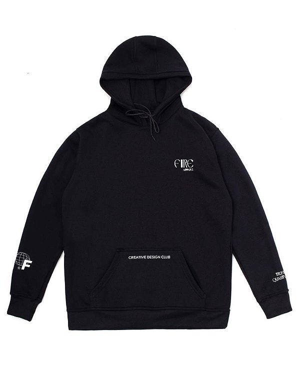 Moletom FIRE - Deconstructed (Preto)