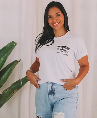 Camiseta Melhor mãe do mundo