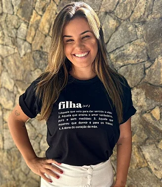 Camiseta Significado filha