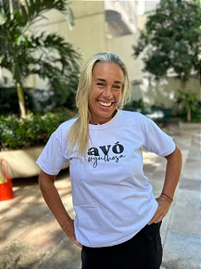 Camiseta avó orgulhosa