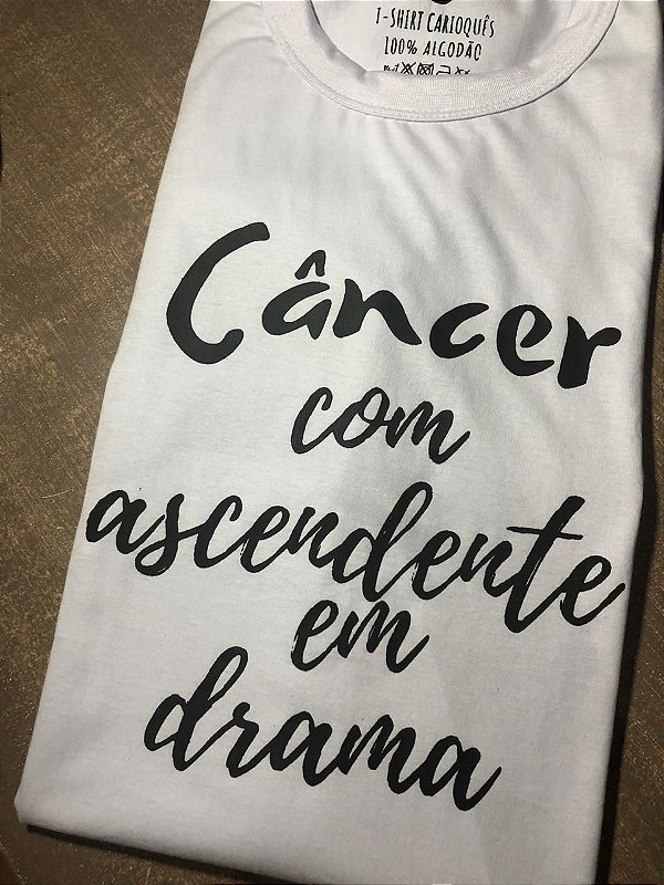 Camiseta de Câncer