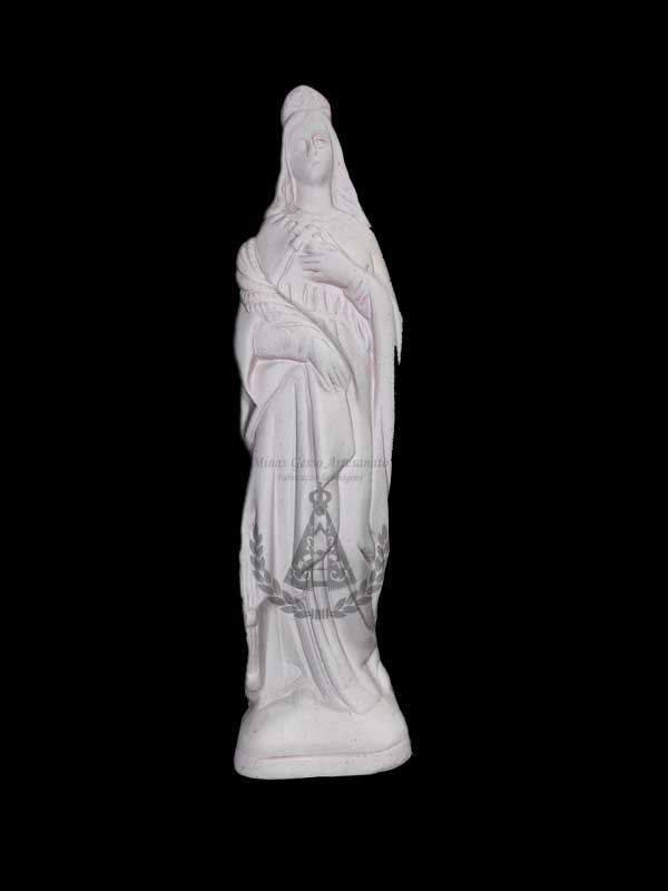 Santa Catarina Gesso 29 cm
