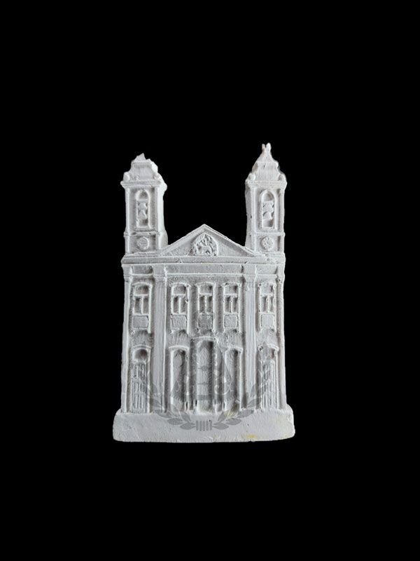 Miniatura Igreja dois Pilares 10x06 cm