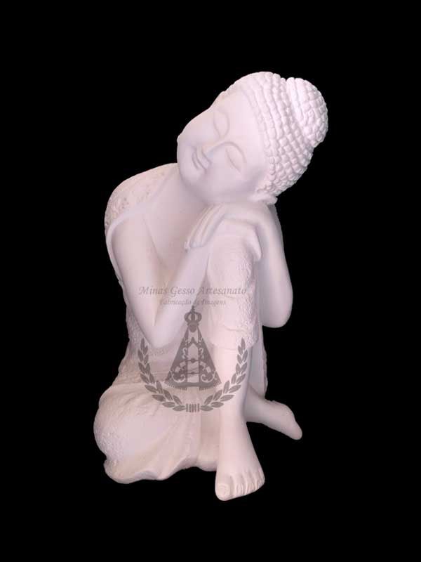 Buda Rosto de Lado 25 cm