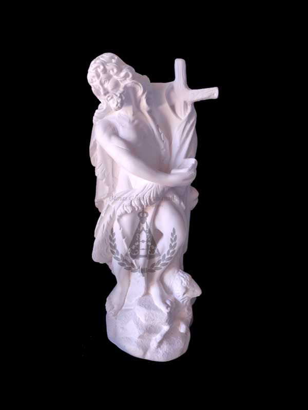 São João Batista com Cruz 28 cm