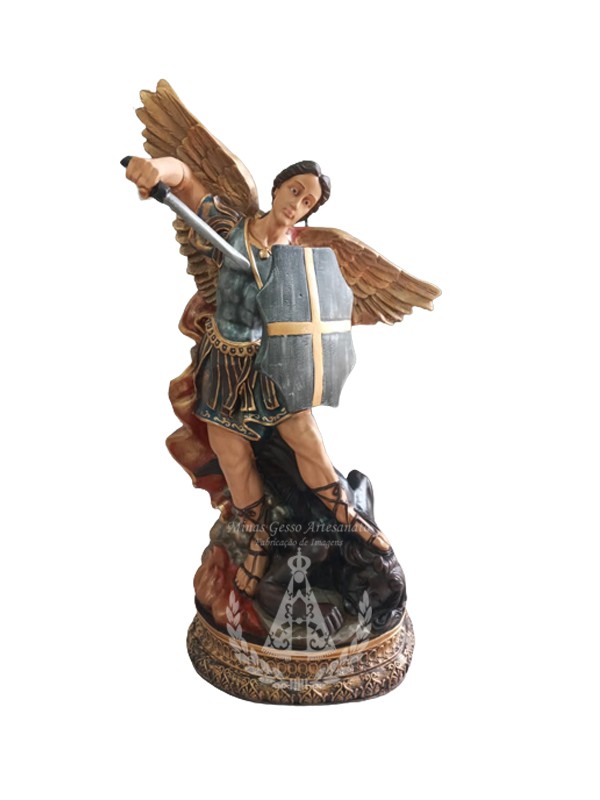 São Miguel Gesso Pintado 60 cm