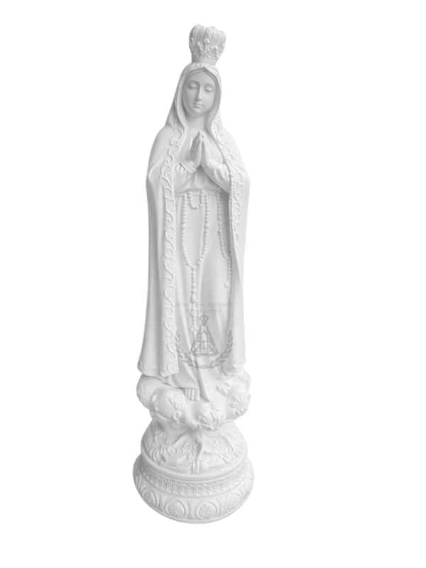 Nossa Senhora de Fátima Gesso Mod.2 Gesso 62 cm