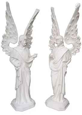 Anjos Candelabro Pó de Mármore 230 cm