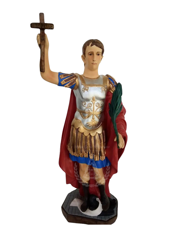 Santo Expedito Resina 60 cm