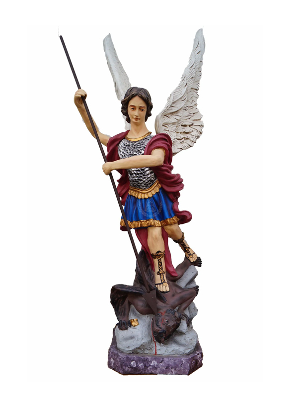 São Miguel Arcanjo Resina 130 cm