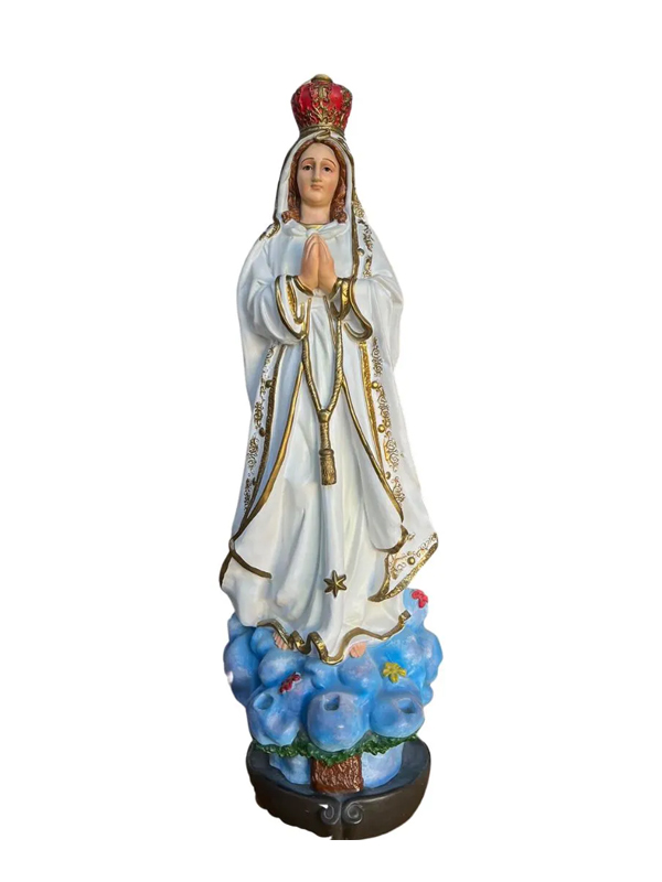 Nossa Senhora de Fátima Resina 60 cm