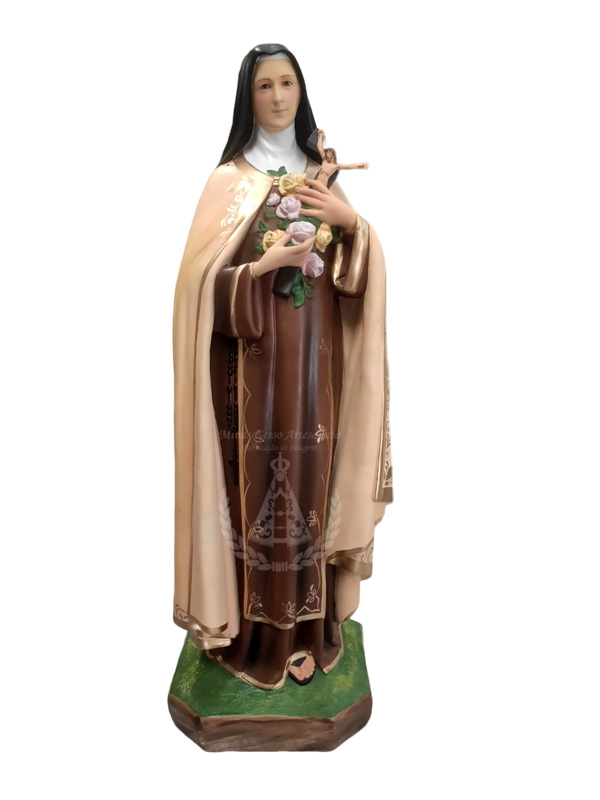 Santa Terezinha Resina 100 cm