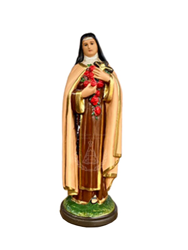 Santa Terezinha Resina 30 cm