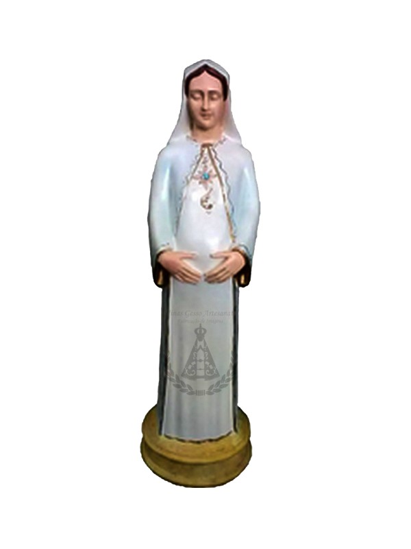 Nossa Senhora Grávida (Natividade) Resina 30 cm