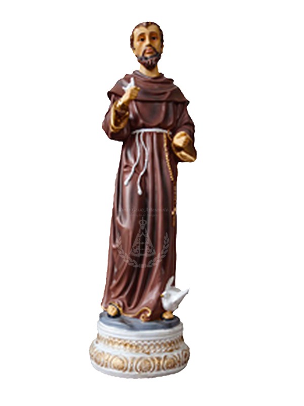 São Francisco de Assis Resina 60 cm