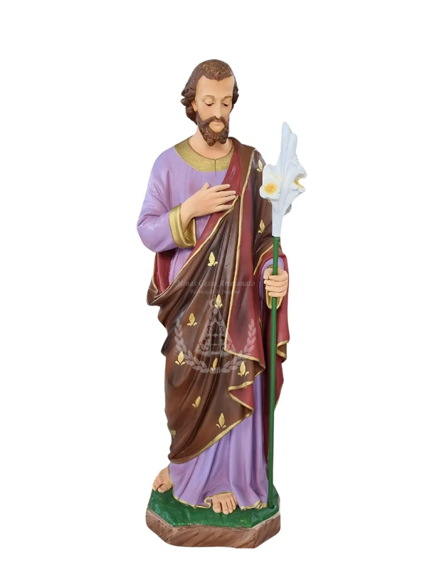 São José sem Menino Jesus Resina 80 cm