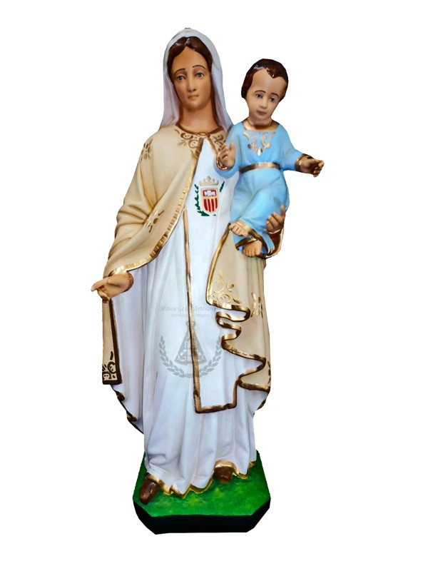 Nossa Senhora das Mercês Resina 60 cm