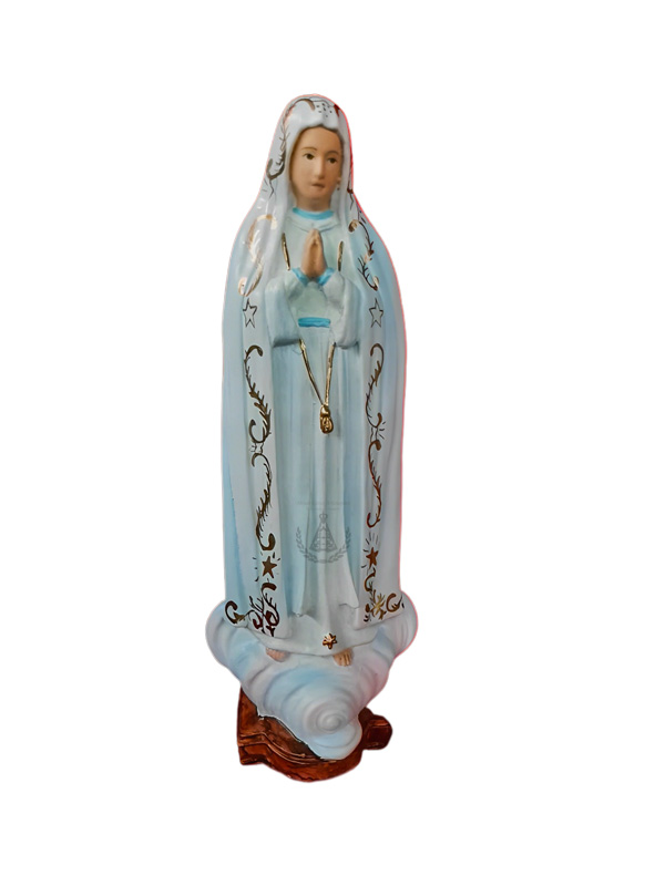 Nossa Senhora de Fátima Resina 30 cm