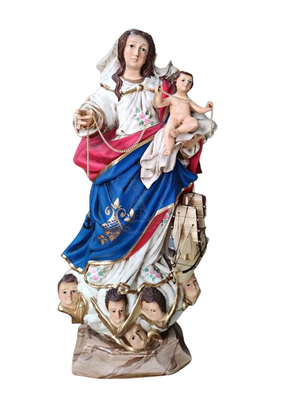 Nossa Senhora dos Navegantes Resina 60 cm