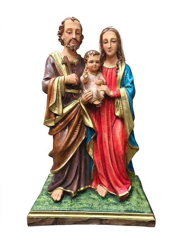 Sagrada Família de Belém Resina 78 cm