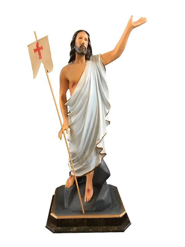 Jesus Ressuscitado Resina 115 cm