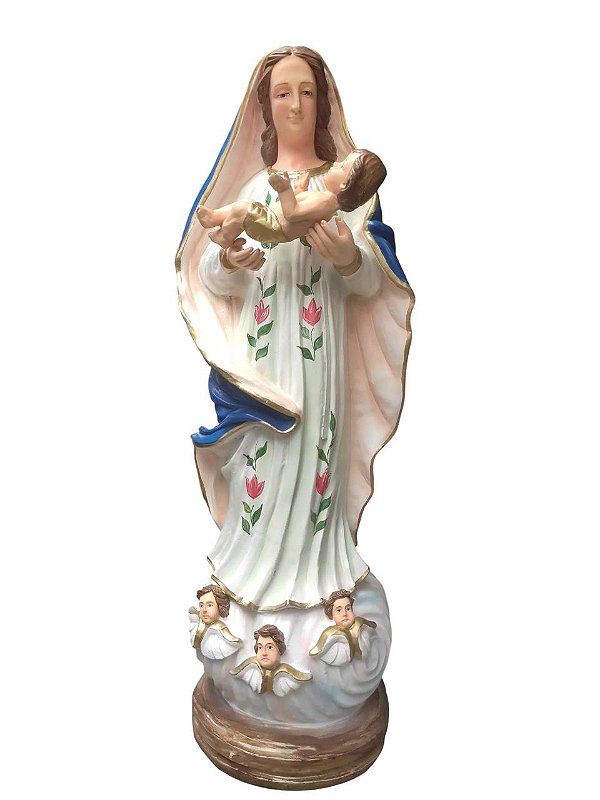 Nossa Senhora da Abadia Resina 90 cm